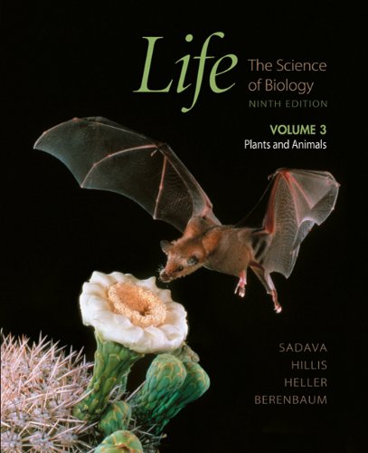 Life: the Science of Biology, Vol. III  9th 2011 9781429246477 Front Cover