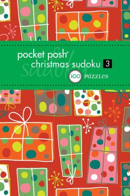 Pocket Posh Christmas Crosswords 3 75 Puzzles  2012 9781449426477 Front Cover