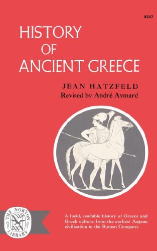 History in Ancient Greece  Reprint  9780393002478 Front Cover