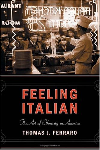 Feeling Italian The Art of Ethnicity in America  2005 9780814727478 Front Cover