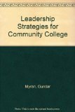 Leadership Strategies for Community College Executives   2003 9780871173478 Front Cover