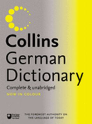 Collins German Dictionary N/A 9780007221479 Front Cover