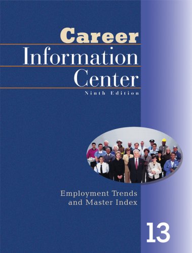 Career Information Center  9th 9780028660479 Front Cover