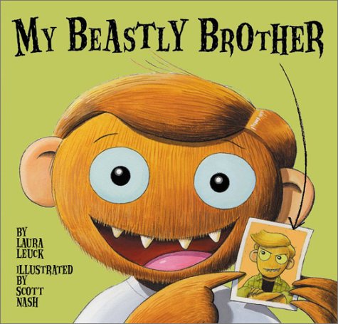 My Beastly Brother   2003 9780060295479 Front Cover