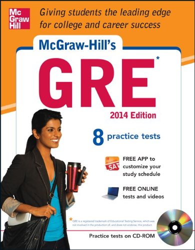McGraw-Hill's GRE, 2014:   2013 9780071817479 Front Cover