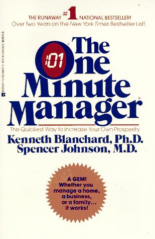 One Minute Manager  10th 1983 (Anniversary) 9780425098479 Front Cover