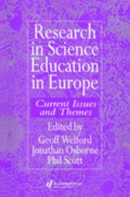 Research in Science Education in Europe   1996 9780750705479 Front Cover