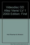 Allez Viens! Level 1 : Videodisc Guide N/A 9780030526480 Front Cover