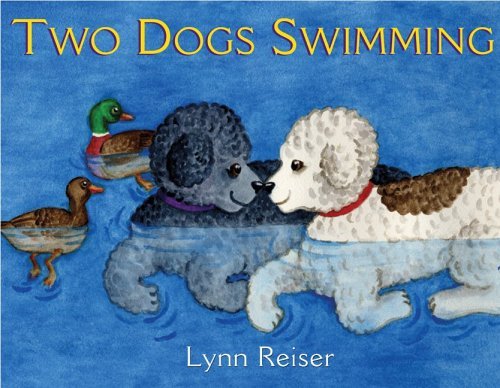 Two Dogs Swimming  2004 9780060086480 Front Cover