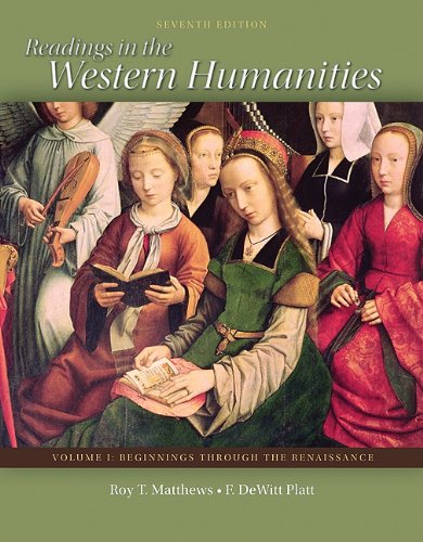Readings in the Western Humanities  7th 2011 9780077338480 Front Cover