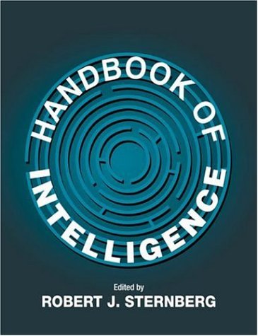 Handbook of Intelligence   2000 9780521596480 Front Cover