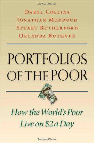 Portfolios of the Poor How the World's Poor Live on $2 a Day  2009 9780691141480 Front Cover