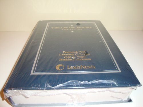Tort Law and Practice  4th 2011 9781422483480 Front Cover