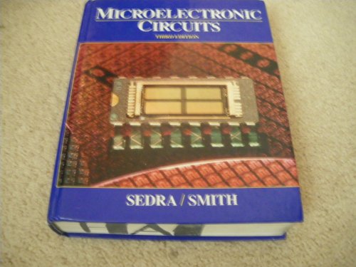 Microelectronic Circuits  3rd 9780030516481 Front Cover