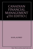 CANADIAN FINANCIAL MGMT. >CANA N/A 9780039229481 Front Cover