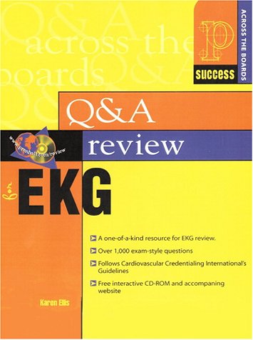 Health Question and Answer Review for E.K.G.  2002 9780130197481 Front Cover