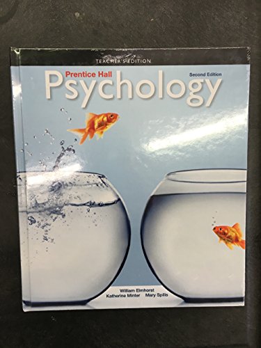 Prentice Hall Psychology 2nd Ed - Teaher's Edition Hardcover – 2016 2nd 9780133988482 Front Cover