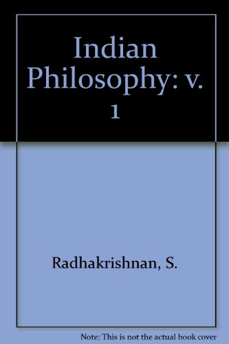 Indian Philosophy   1989 9780195623482 Front Cover