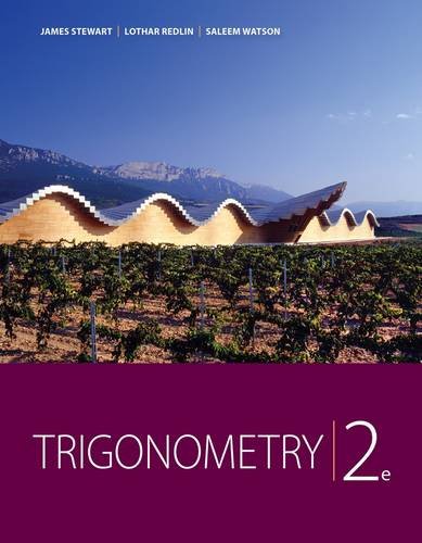 Trigonometry  2nd 2013 (Revised) 9781111574482 Front Cover