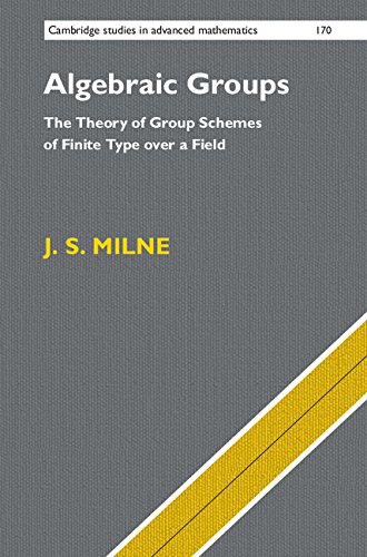 Algebraic Groups The Theory of Algebraic Group Schemes over Fields  2017 9781107167483 Front Cover