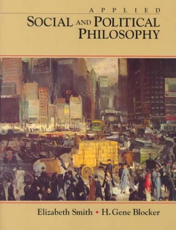 Applied Social and Political Philosophy   1994 9780138164485 Front Cover