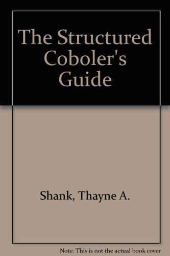 Structured COBOLer's Guide  1984 9780138544485 Front Cover