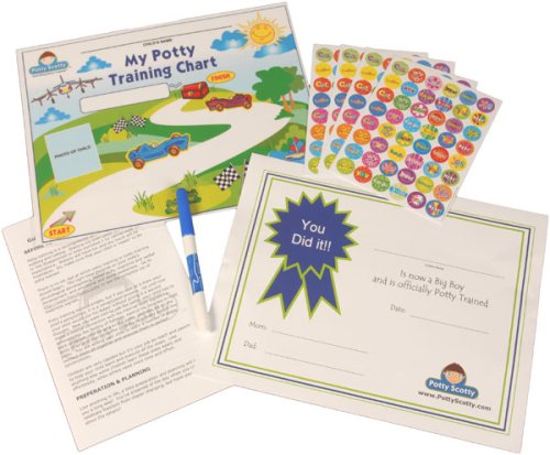 Potty Training Chart & Stickers  2006 9780977905485 Front Cover