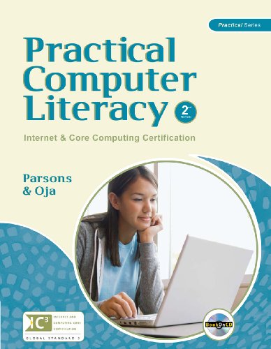 Practical Computer Literacy Internet and Core Computing Certification 2nd 2010 9781439037485 Front Cover