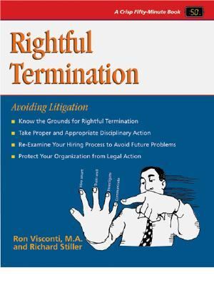 Rightful Termination Avoiding Litigation  1994 9781560522485 Front Cover