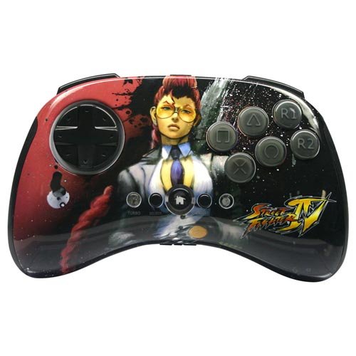 PS3 Street Fighter IV Round 2 FightPad - Viper PlayStation 3 artwork