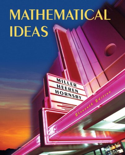 Mathematical Ideas  11th 2008 (Revised) 9780321361486 Front Cover