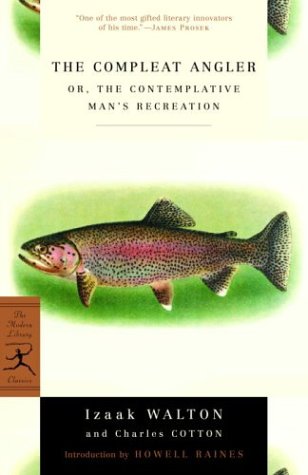 Compleat Angler Or, the Contemplative Man's Recreation Annual  9780375751486 Front Cover