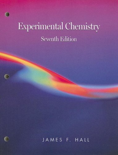Experimental Chemistry  7th 2007 (Lab Manual) 9780618528486 Front Cover