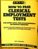 How to Pass Clerical Employment Tests N/A 9780131367487 Front Cover