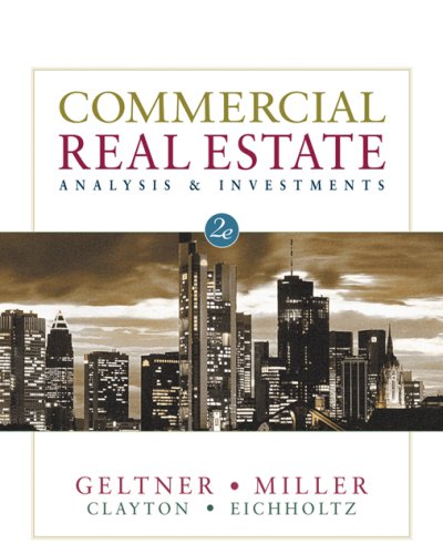 Commercial Real Estate Analysis and Investments  2nd 2007 9780324305487 Front Cover
