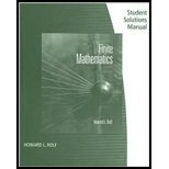 Finite Mathematics  7th 2008 9780495557487 Front Cover