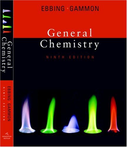 General Chemistry  9th 2009 9780618857487 Front Cover