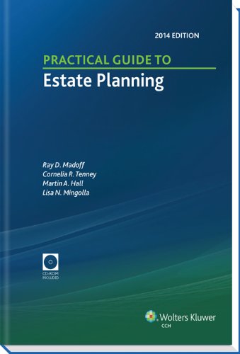 Practical Guide to Estate Planning, 2014 Edition (with CD)  N/A 9780808036487 Front Cover