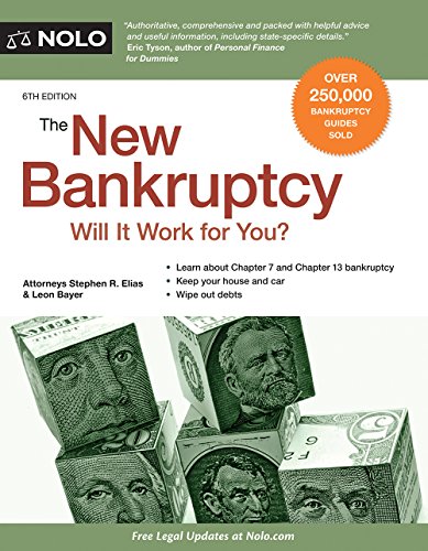 New Bankruptcy Will It Work for You? 6th 2015 9781413321487 Front Cover