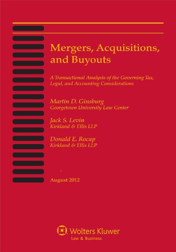 Mergers Acquisitions & Buyouts, August 2012 With Forms CD:   2012 9781454809487 Front Cover