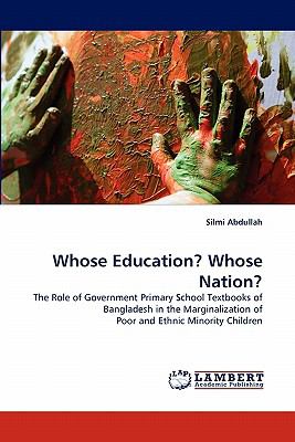 Whose Education? Whose Nation?  N/A 9783844321487 Front Cover