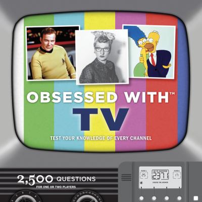 Obsessed with TV   2009 9780811868488 Front Cover