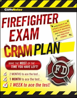 CliffsNotes Firefighter Exam Cram Plan   2012 9781118094488 Front Cover