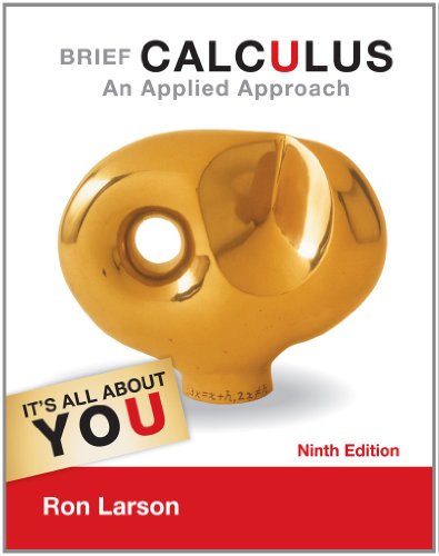 Brief Calculus An Applied Approach 9th 2013 9781133109488 Front Cover