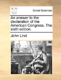 Answer to the Declaration of the American Congress The N/A 9781170854488 Front Cover