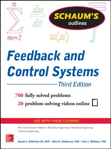 Schaum's Outline of Feedback and Control Systems, 3rd Edition  3rd 2014 9780071829489 Front Cover