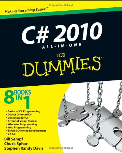 C# 2010 All-In-One for Dummies   2010 9780470563489 Front Cover