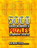 5000 Hard Numbrex Puzzles to Improve Your IQ  Large Type  9781494351489 Front Cover