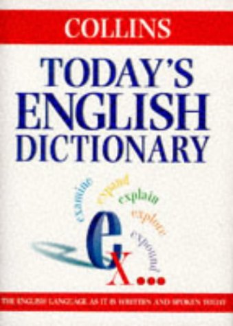 Today's English Dictionary   1995 9780003709490 Front Cover