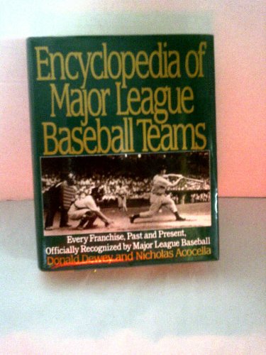 Encyclopedia of Major League Baseball Teams  1993 9780062700490 Front Cover